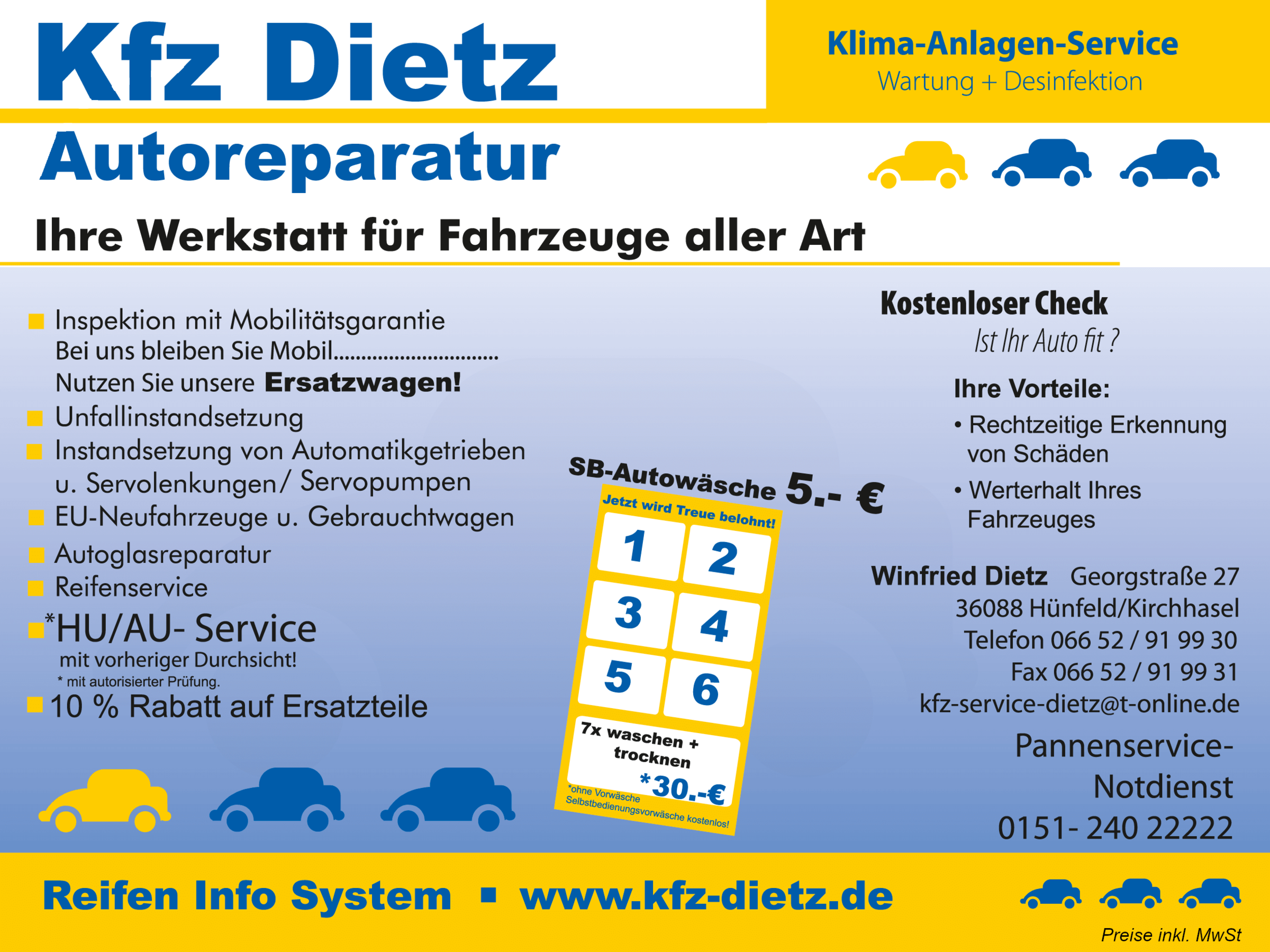 Kfz Dietz Reparatur Kfz Dietz Reparatur
